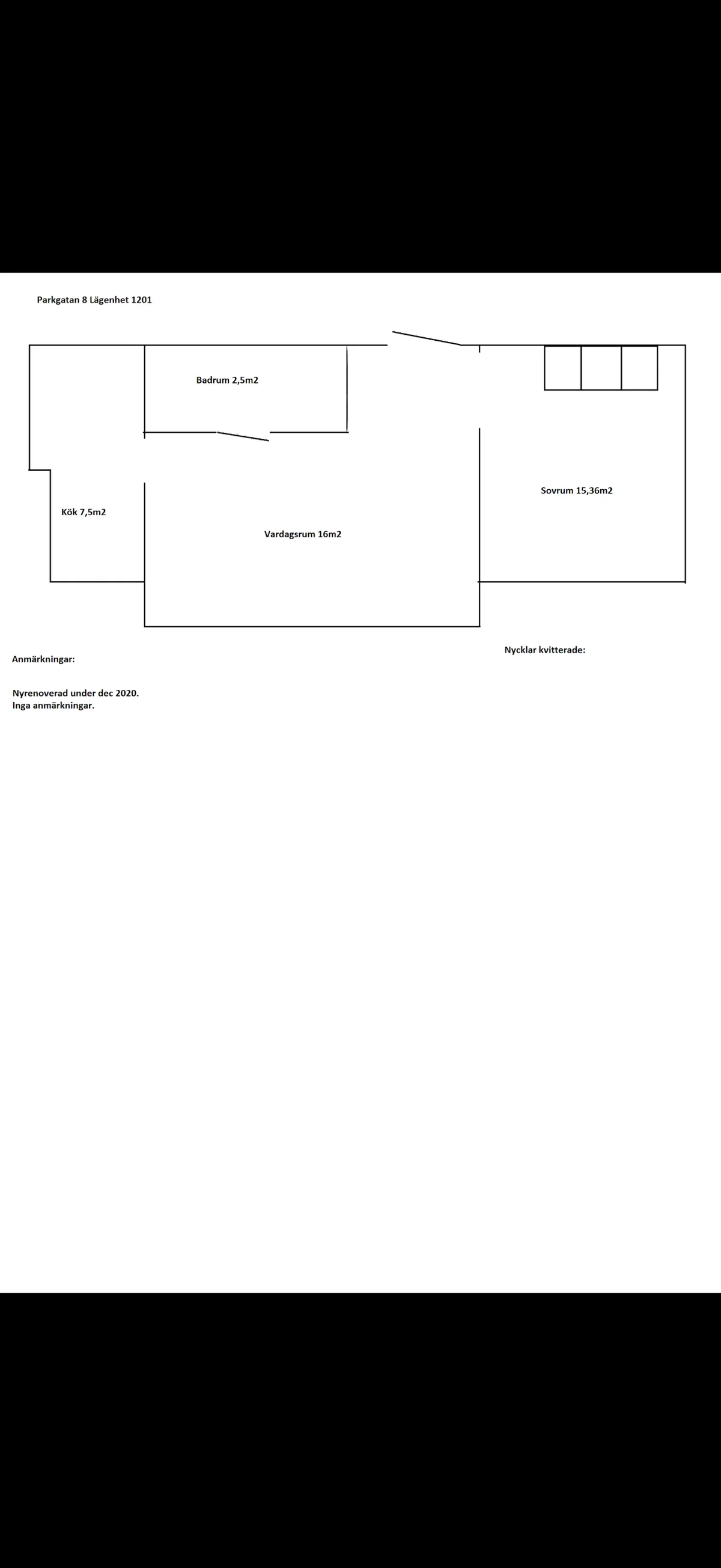 Hyreslägenhet på Nässjö i nassjo