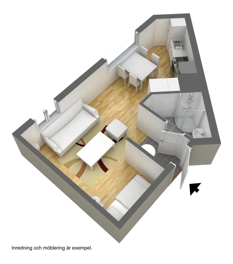 Hyreslägenhet på Halmstad i halmstad