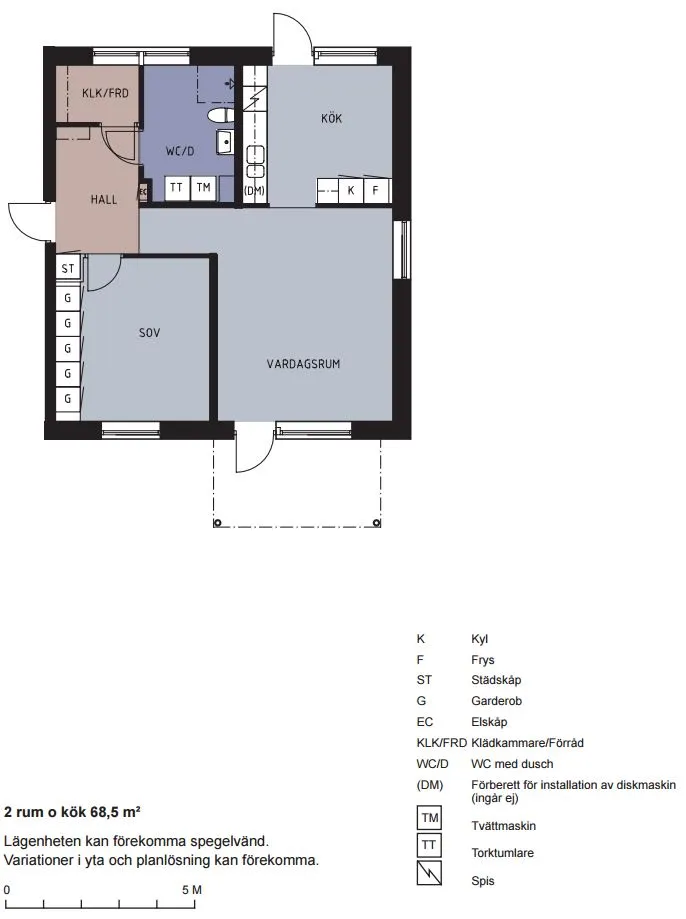 Hyreslägenhet på Kävlinge i kavlinge