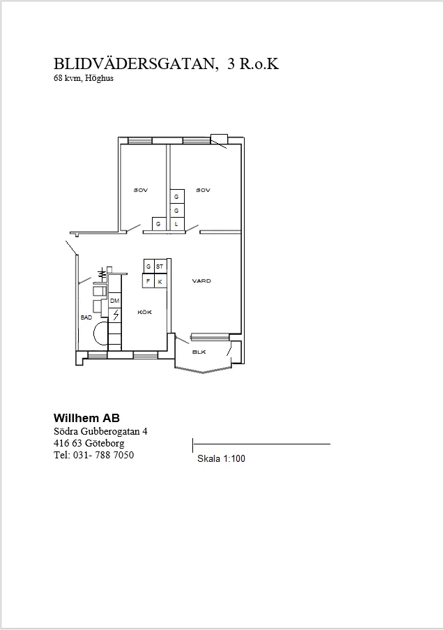 Hyreslägenhet på Göteborg i goteborg