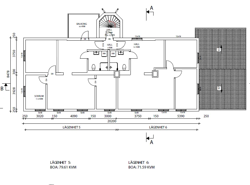 Hyreslägenhet på Dalsjöfors i dalsjofors