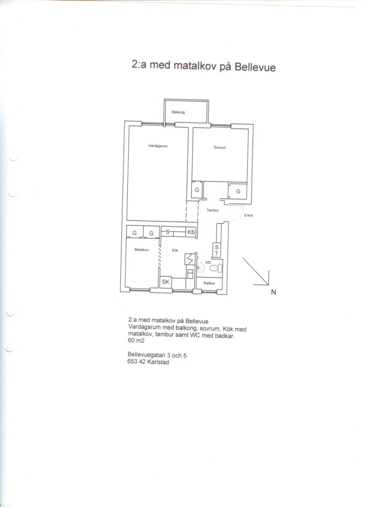 Hyreslägenhet på Karlstad i karlstad