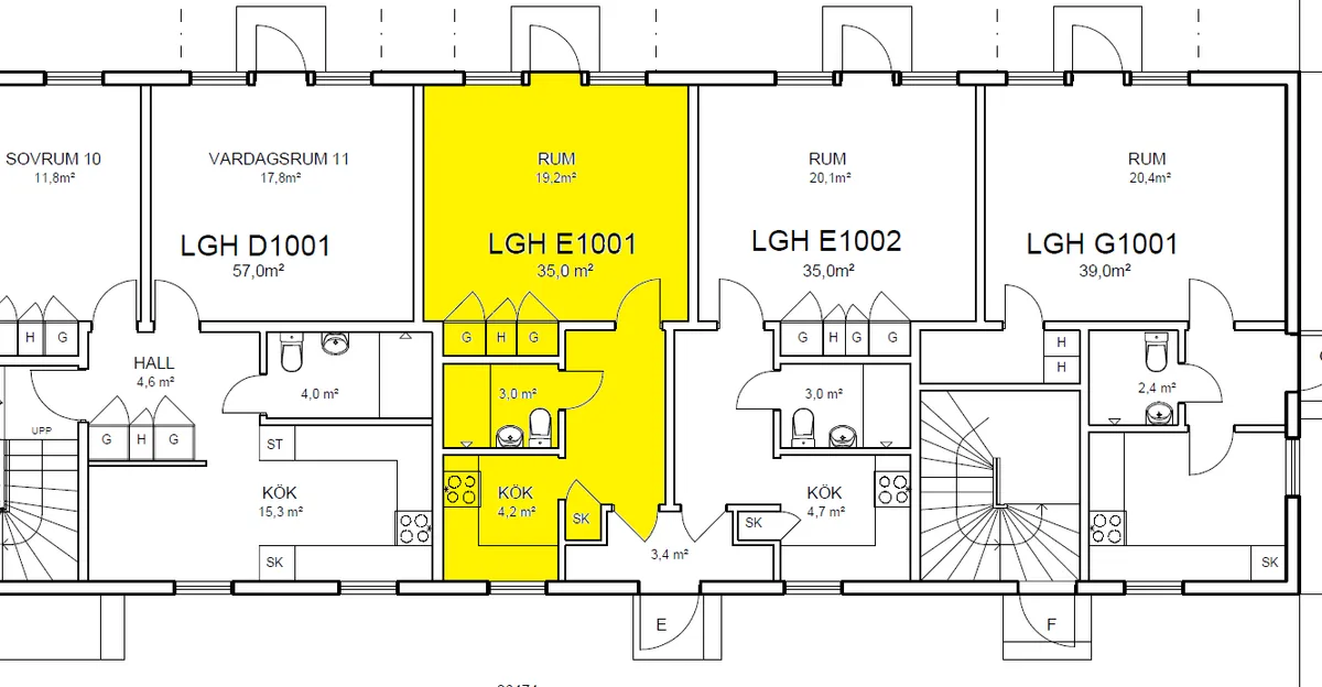 Hyreslägenhet på Oskarshamn i oskarshamn
