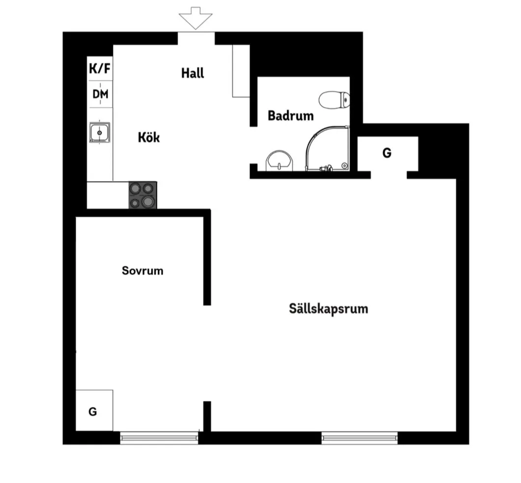 Hyreslägenhet på Stockholm i stockholm