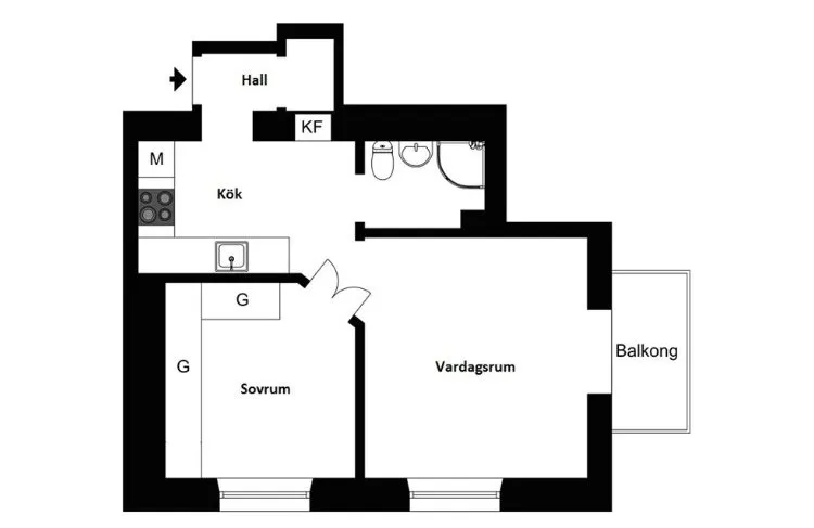 Hyreslägenhet på Stockholm i stockholm