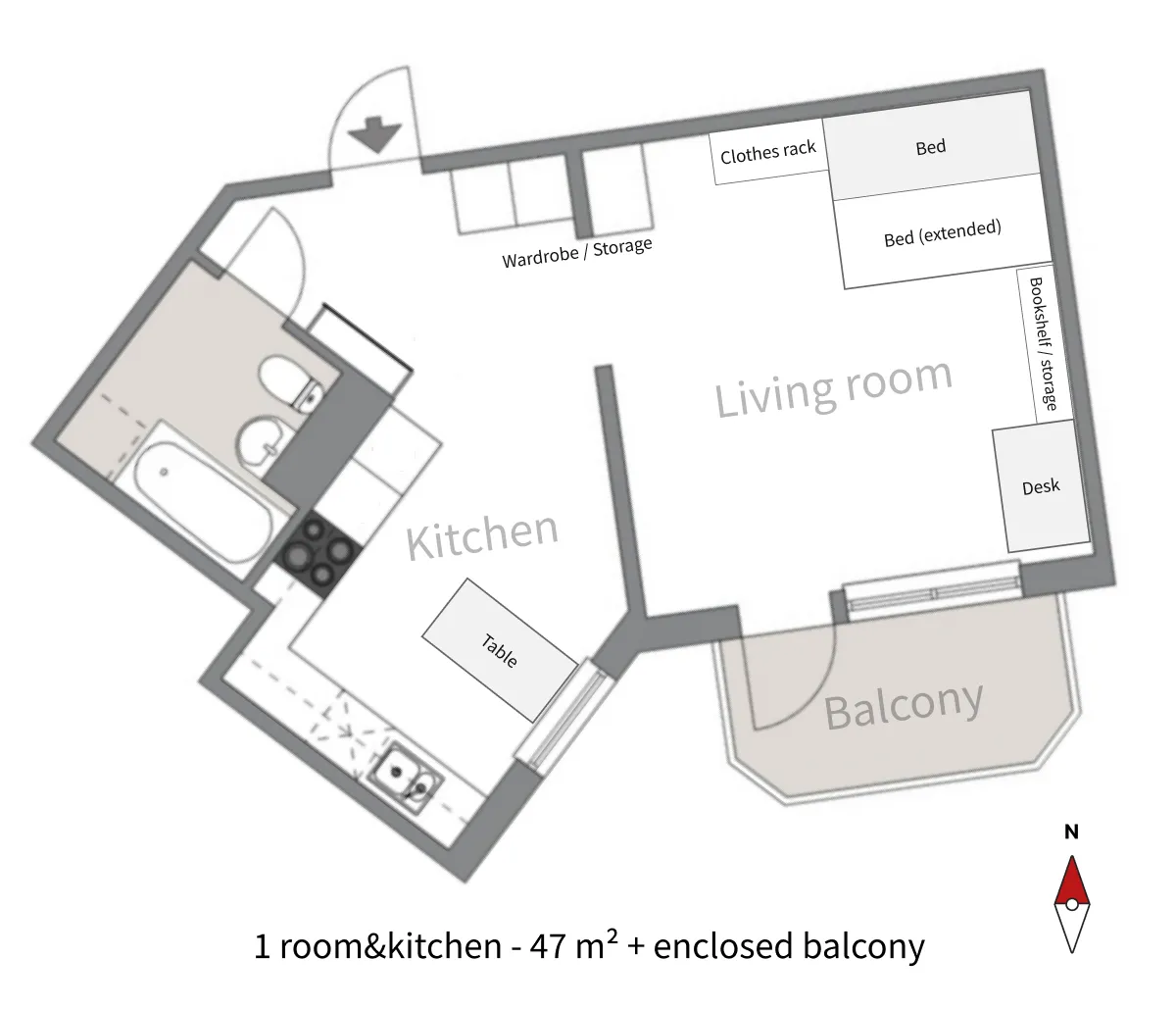 Hyreslägenhet på Stockholm i stockholm