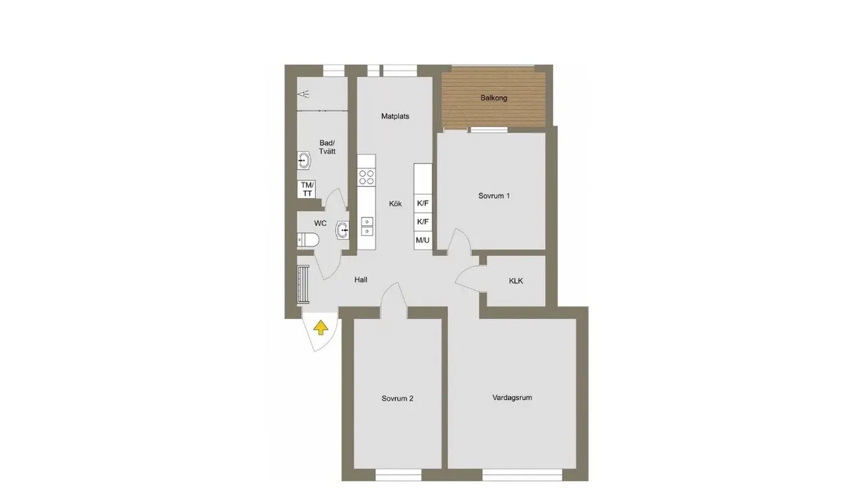 Hyreslägenhet på Tyresö i tyreso