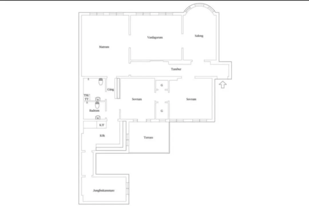 Hyreslägenhet på Malmö i malmo