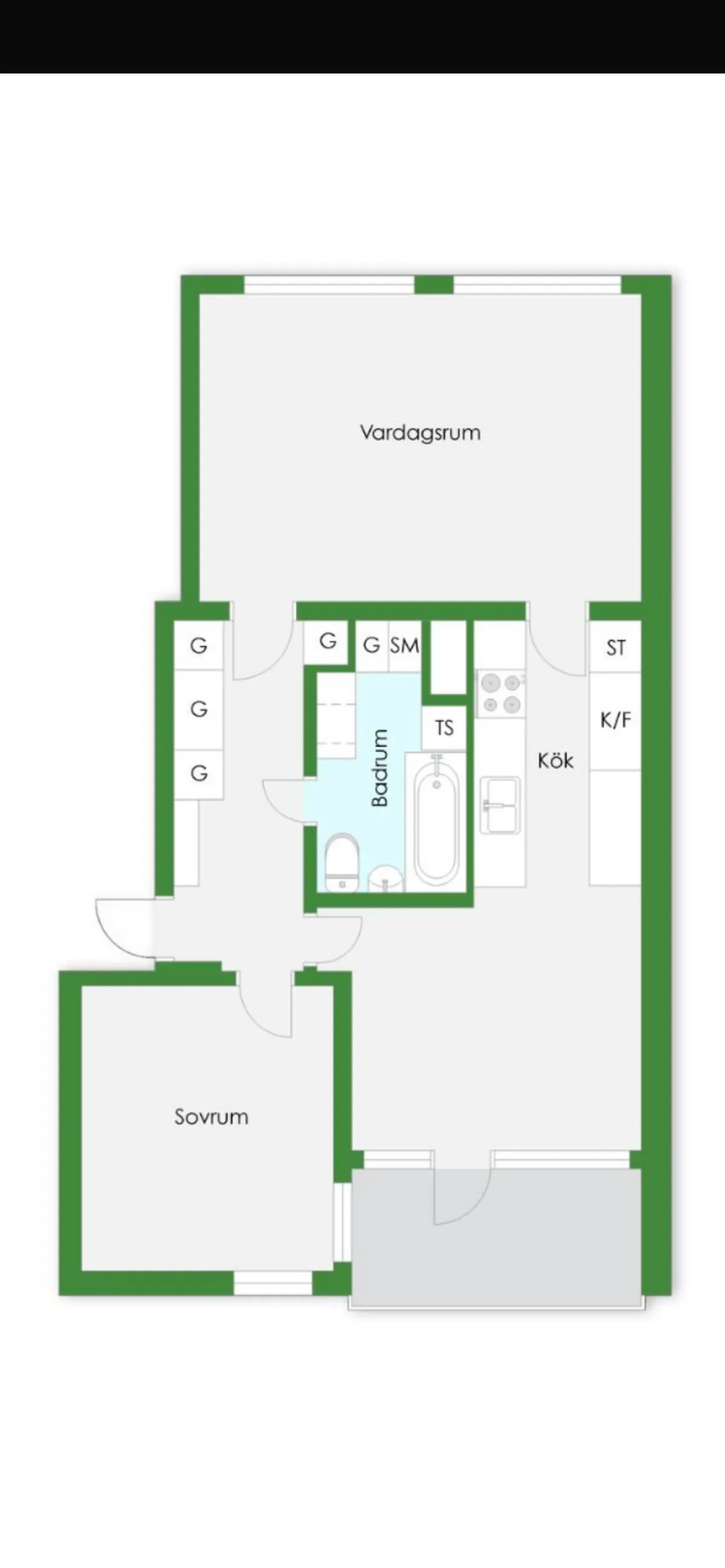 Hyreslägenhet på Jordbro i jordbro