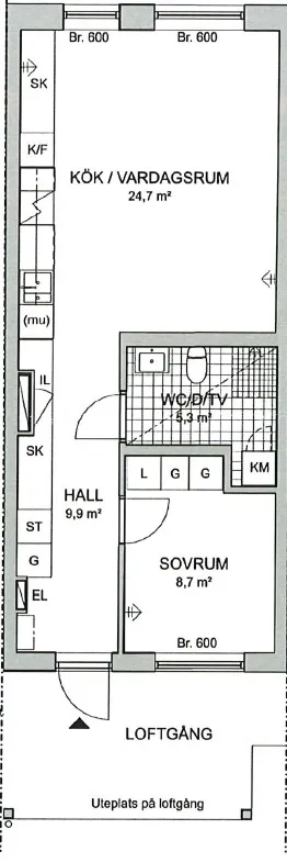 Hyreslägenhet på Malmö i malmo
