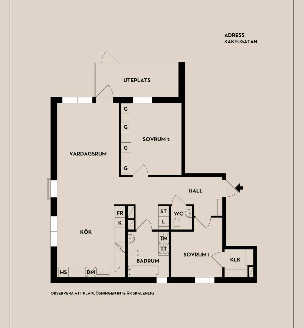 Hyreslägenhet på Västerås i vasteras