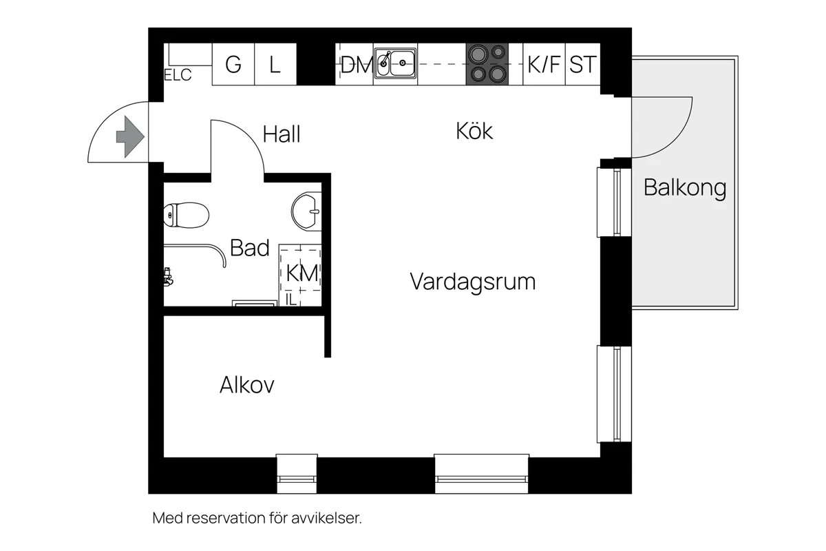 Hyreslägenhet på Täby i taby
