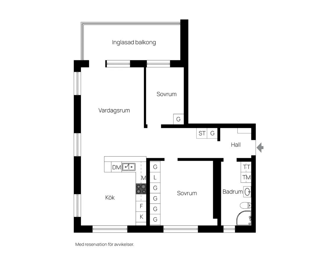 Hyreslägenhet på Västerås i vasteras
