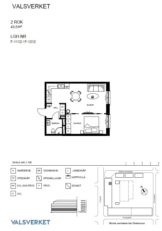 Hyreslägenhet på Eskilstuna i eskilstuna