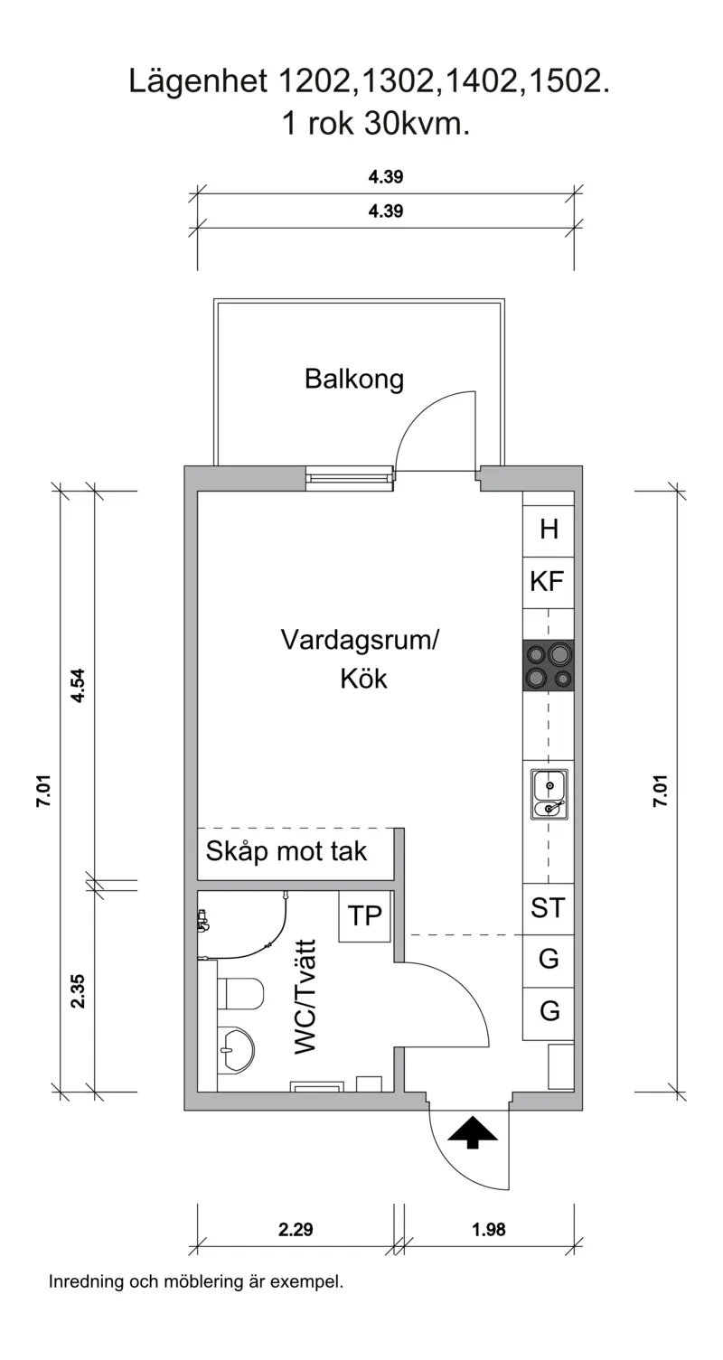 Hyreslägenhet på Jönköping i jonkoping