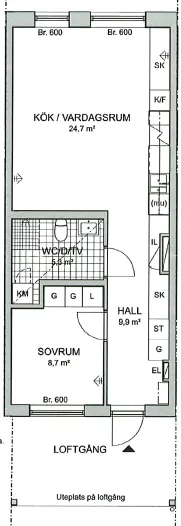 Hyreslägenhet på Malmö i malmo