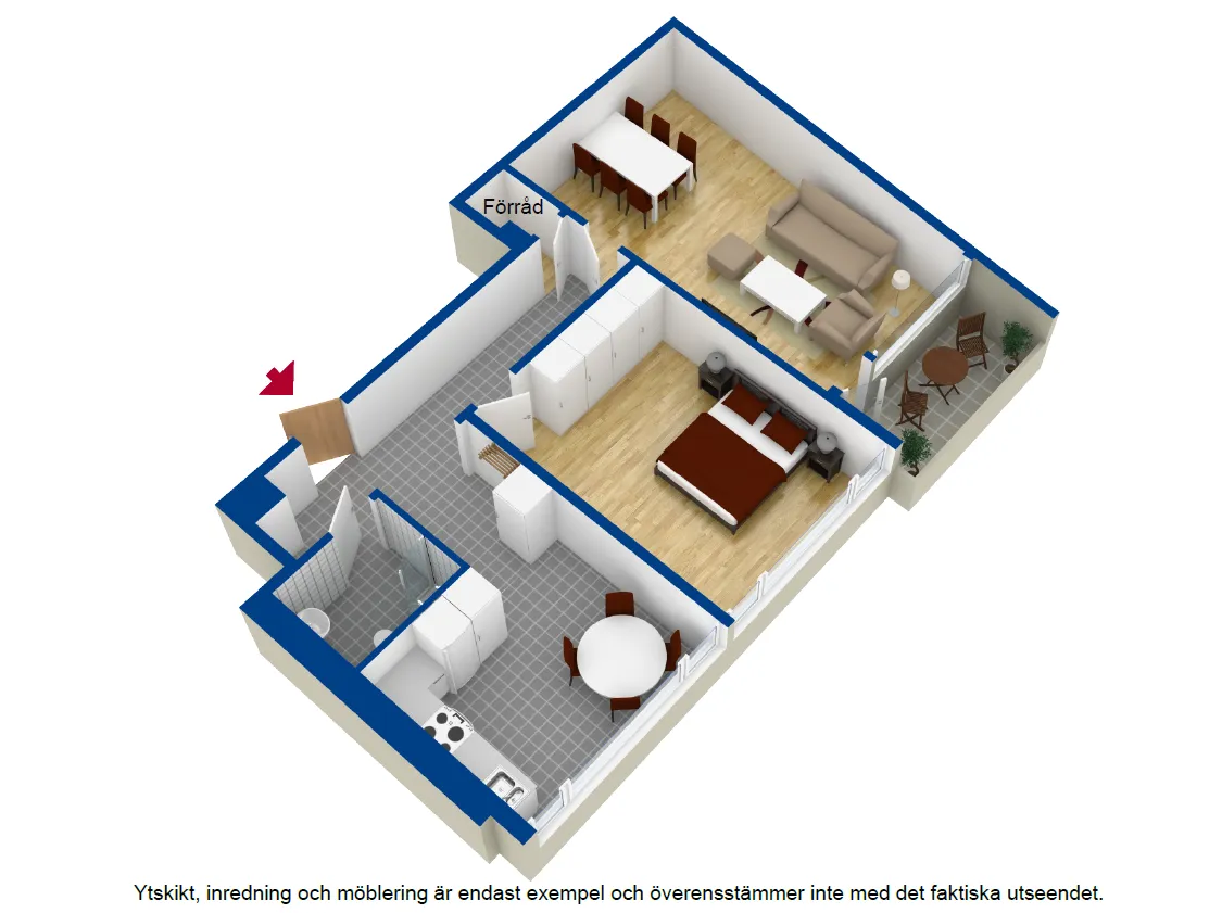 Hyreslägenhet på Halmstad i halmstad