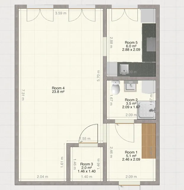 Hyreslägenhet på Oskarshamn i oskarshamn