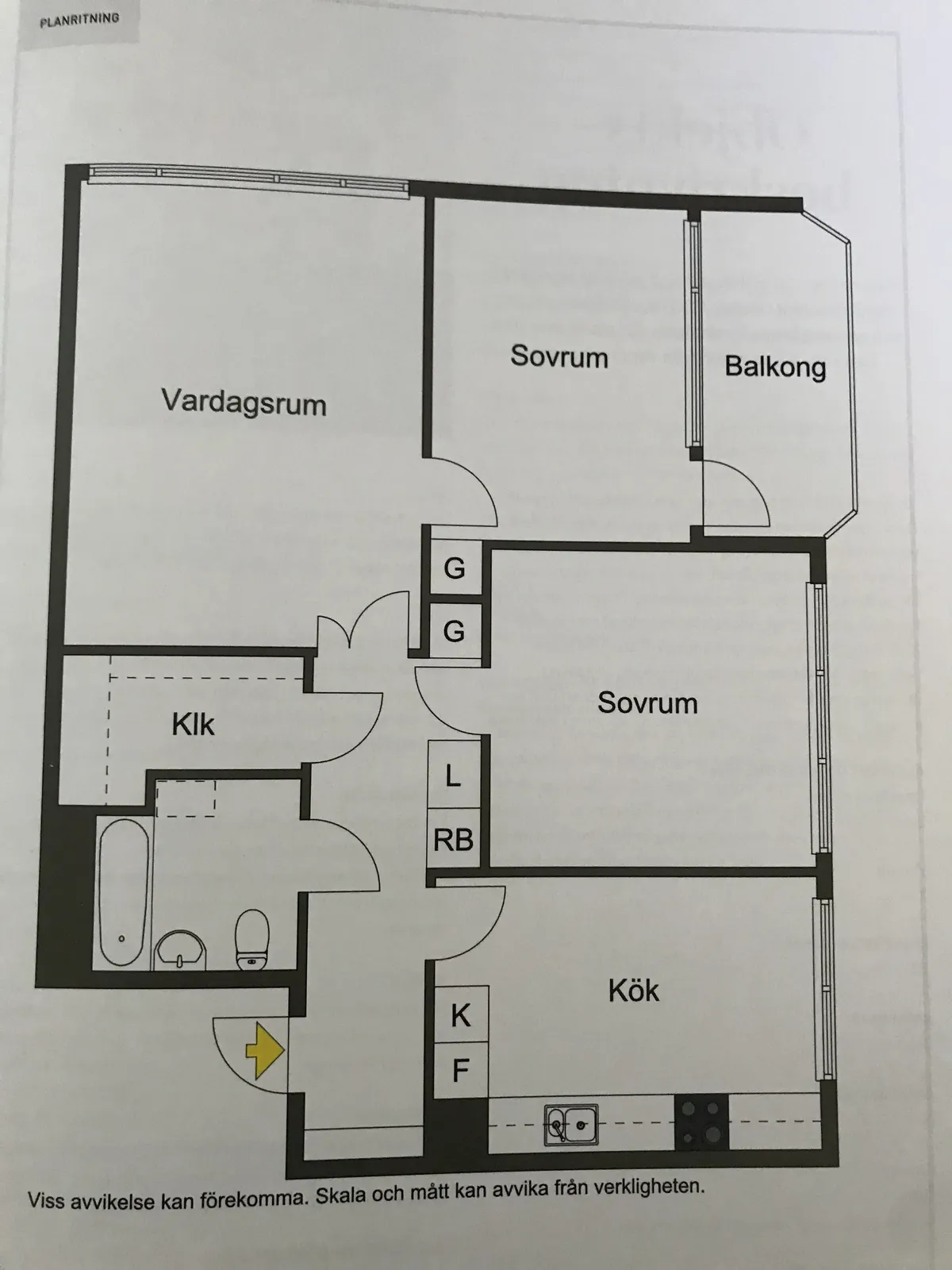 Hyreslägenhet på Växjö i vaxjo