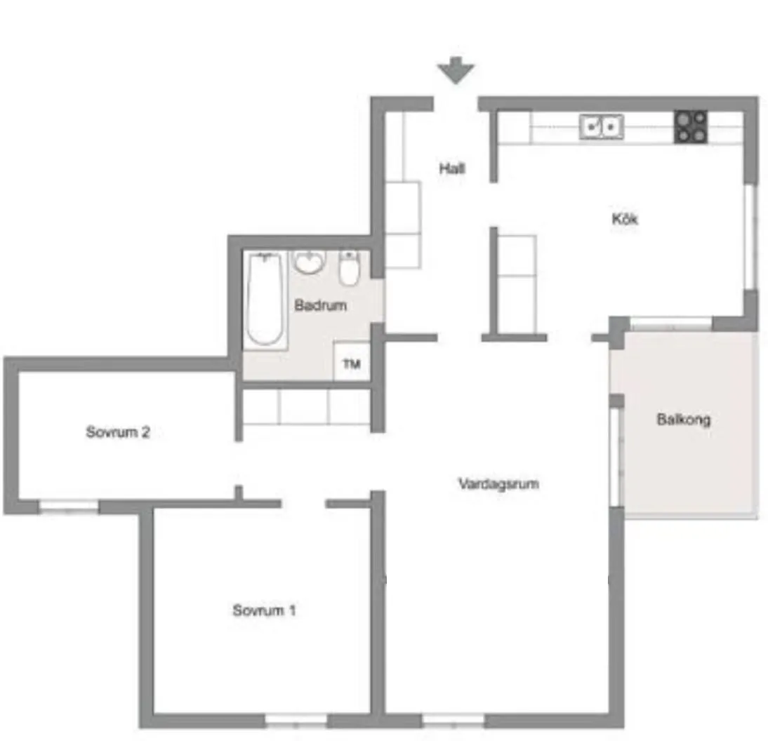 Hyreslägenhet på Stockholm i stockholm