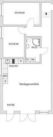 Hyreslägenhet på Torslanda i torslanda