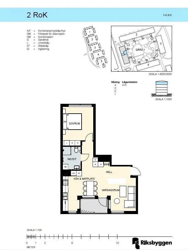 Hyreslägenhet på Linköping i linkoping