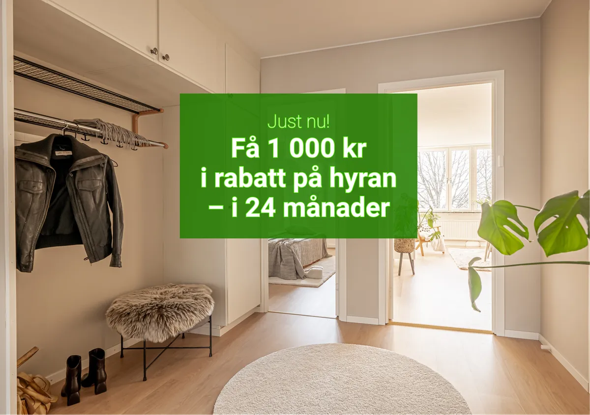 Hyreslägenhet på Kungsör i kungsor