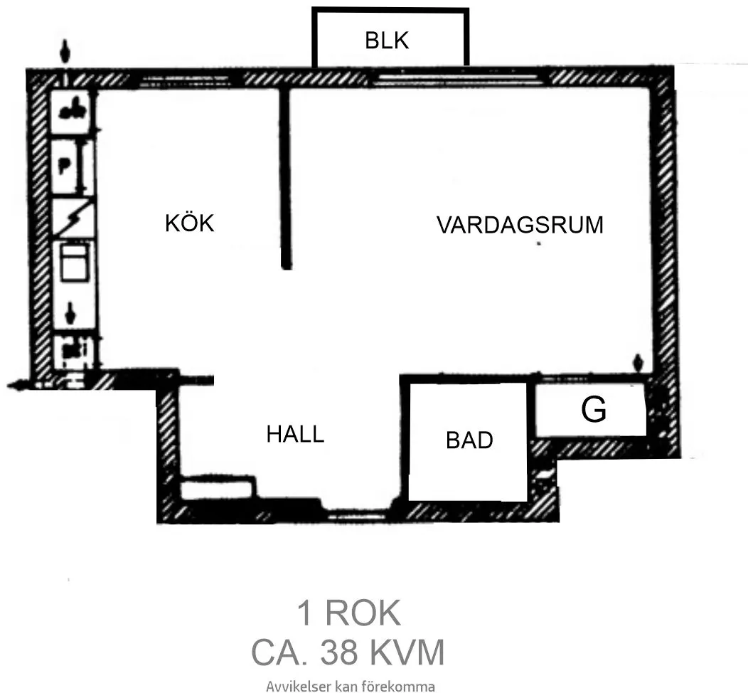 Hyreslägenhet på Västerås i vasteras