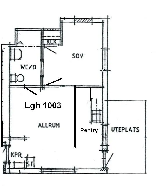 Hyreslägenhet på Tierp i tierp
