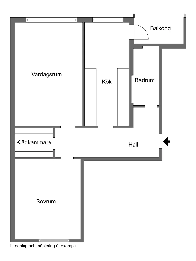 Hyreslägenhet på Halmstad i halmstad