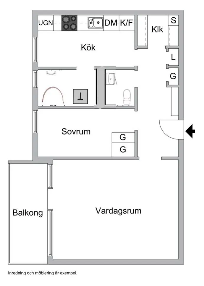 Hyreslägenhet på Halmstad i halmstad