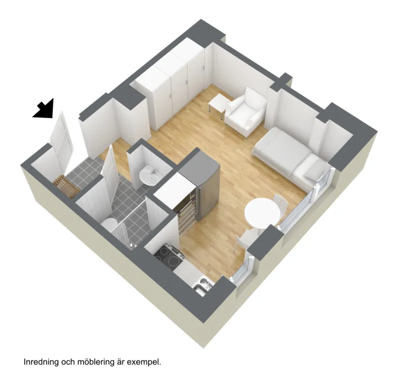 Hyreslägenhet på Borås i boras