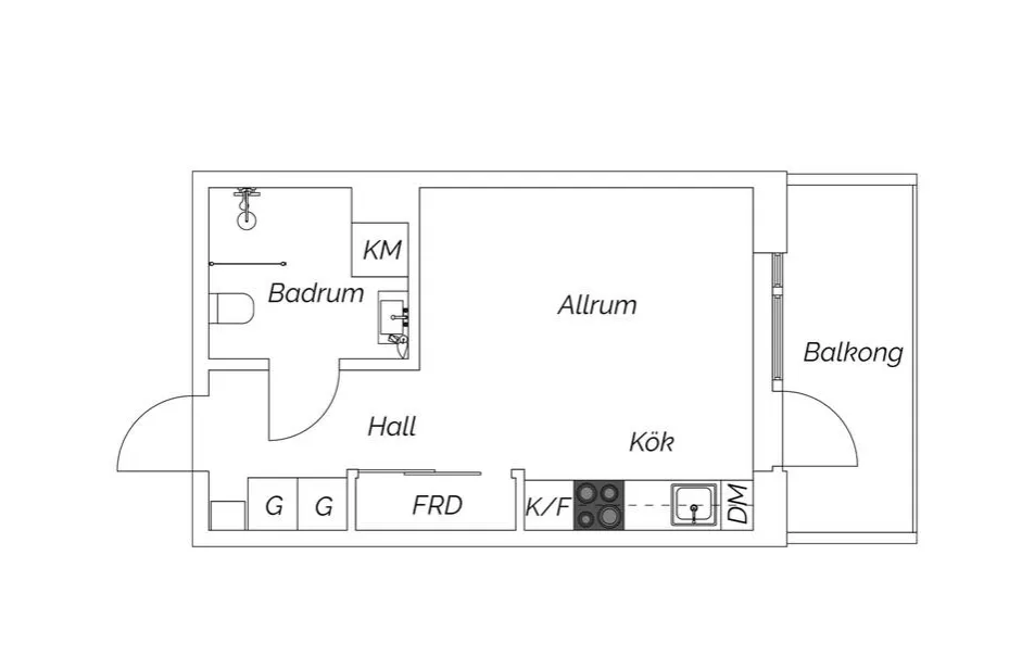 Hyreslägenhet på Farsta i farsta
