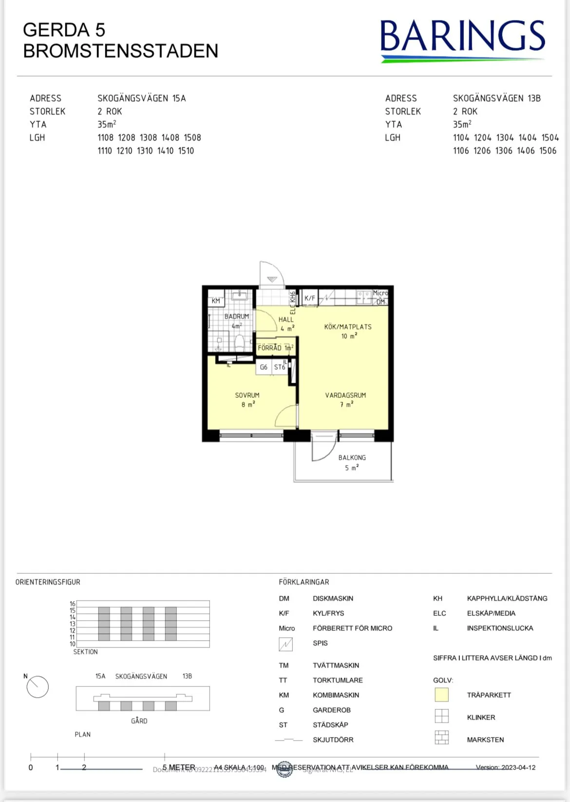 Hyreslägenhet på Spånga i spanga