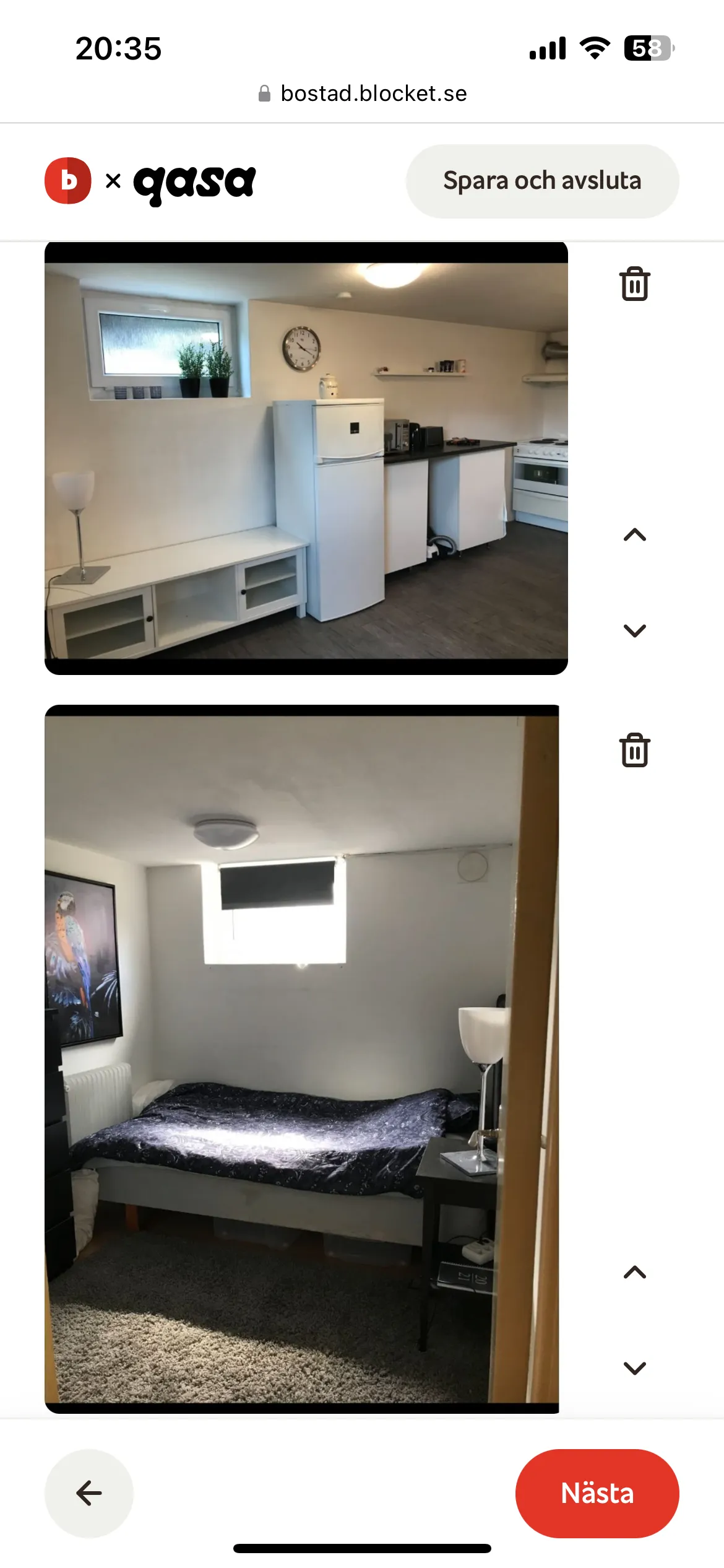 Hyreslägenhet på Halmstad i halmstad