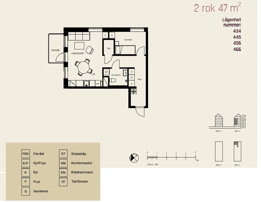 Hyreslägenhet på Tyresö i tyreso