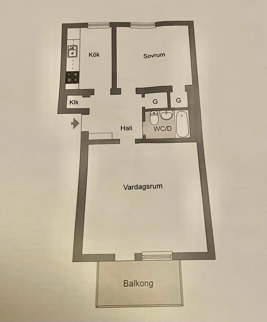 Hyreslägenhet på Trollhättan i trollhattan