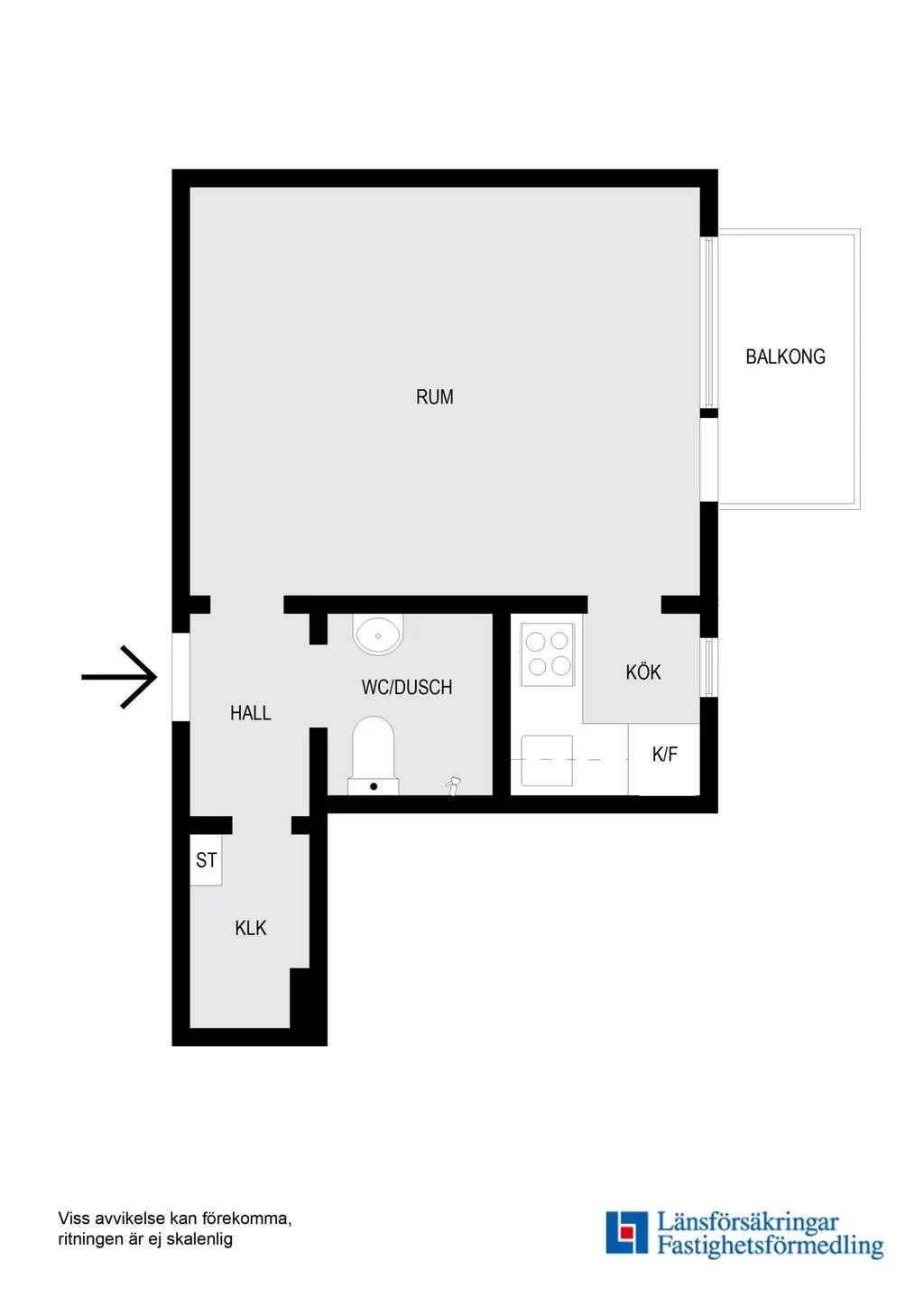 Hyreslägenhet på Bandhagen i bandhagen