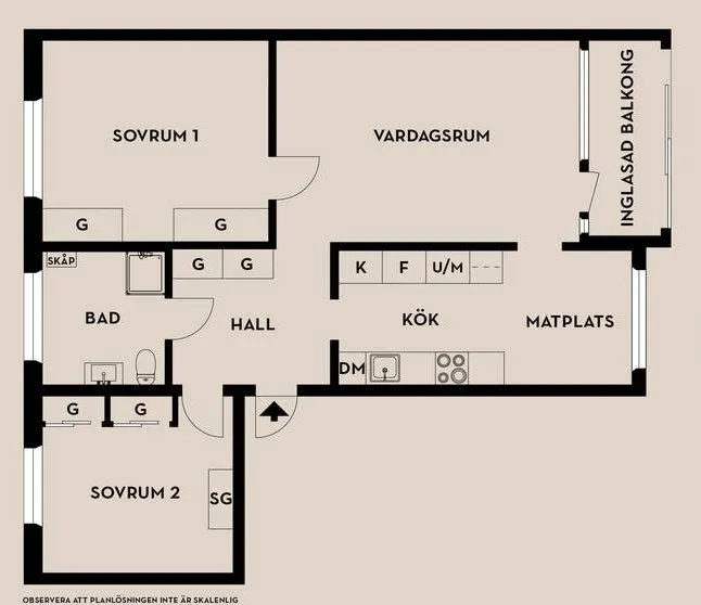 Hyreslägenhet på Hisings Backa i hisings-backa