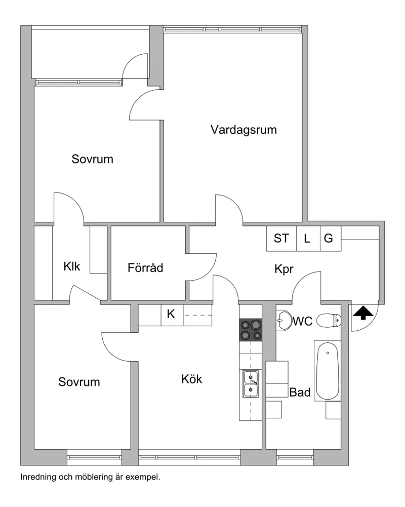 Hyreslägenhet på Karlstad i karlstad