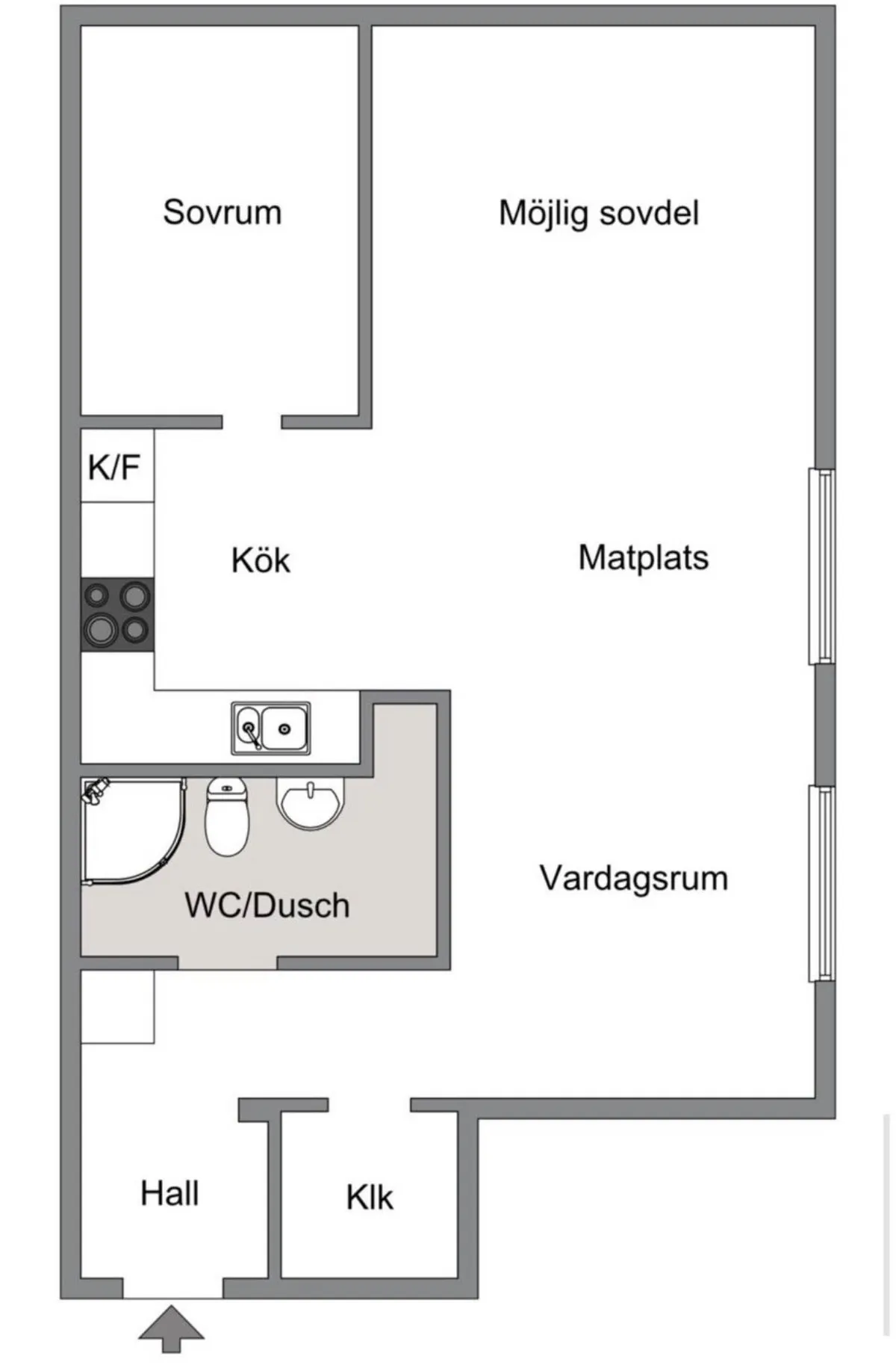 Hyreslägenhet på Sollentuna i sollentuna