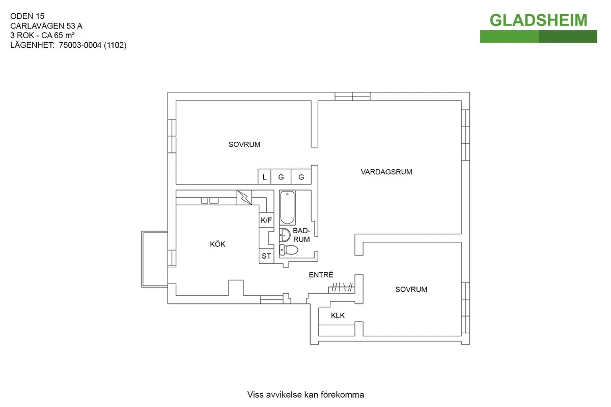 Hyreslägenhet på Eskilstuna i eskilstuna