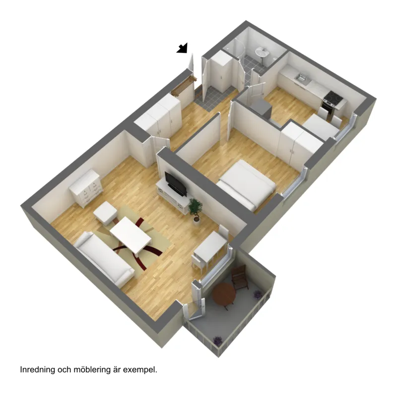 Hyreslägenhet på Skövde i skovde