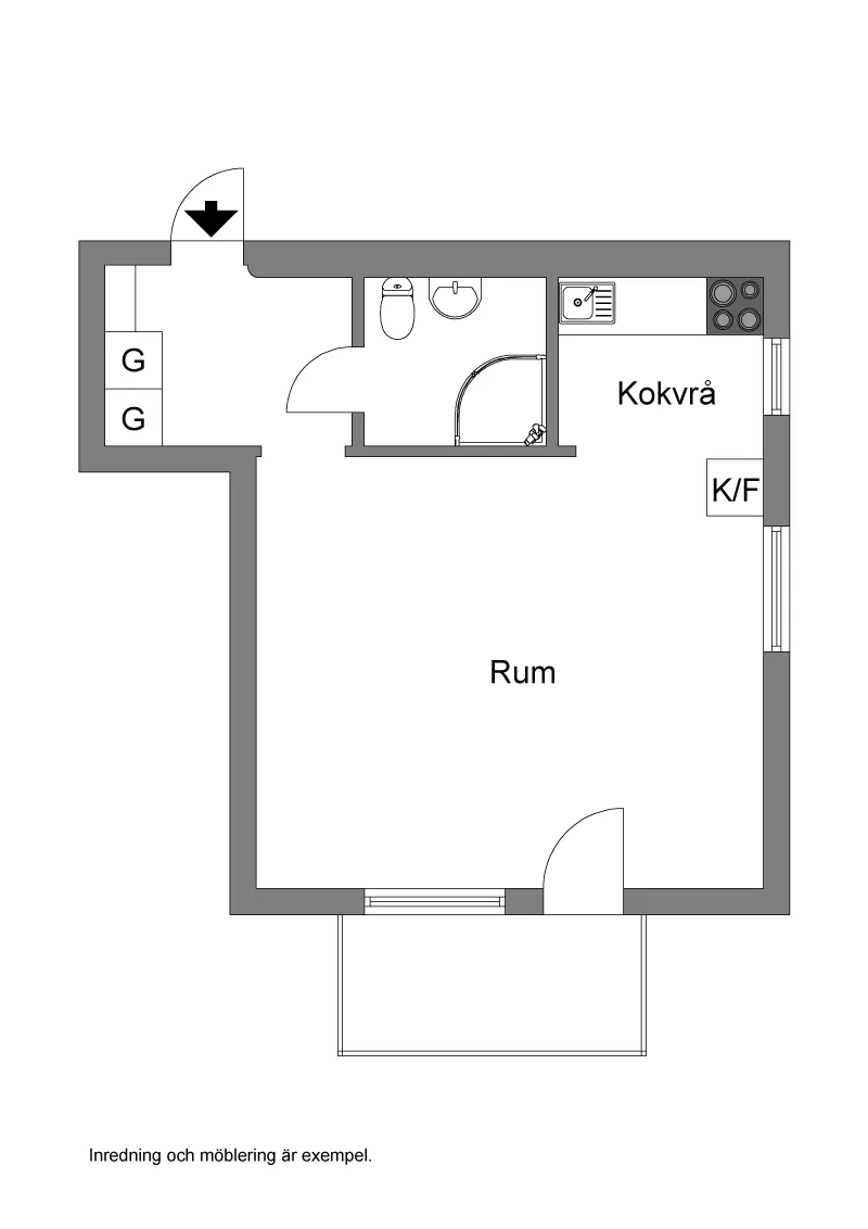 Hyreslägenhet på Karlstad i karlstad