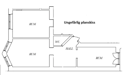 Hyreslägenhet på Stockholm i stockholm