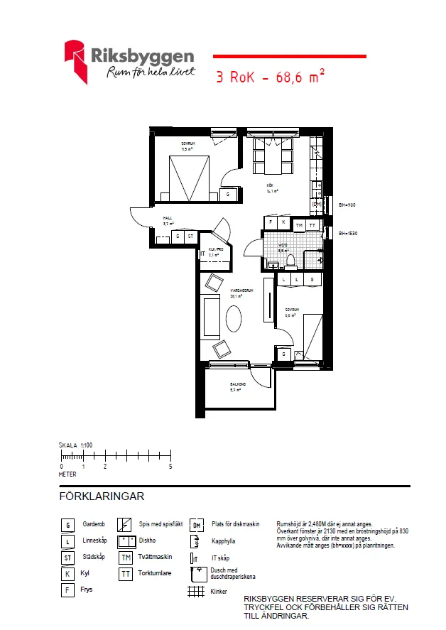 Hyreslägenhet på Linköping i linkoping