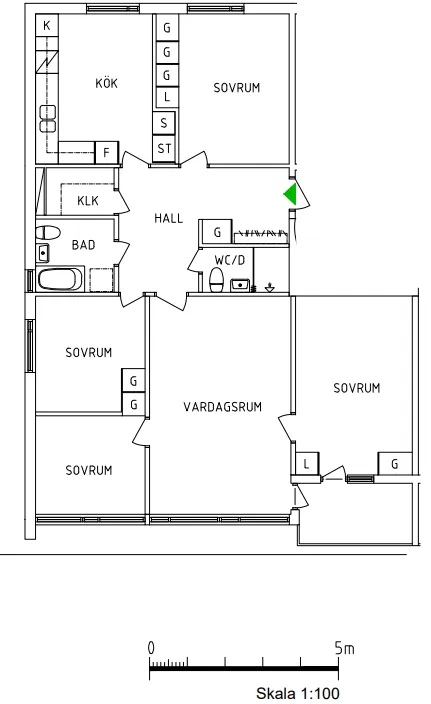 Hyreslägenhet på Skövde i skovde