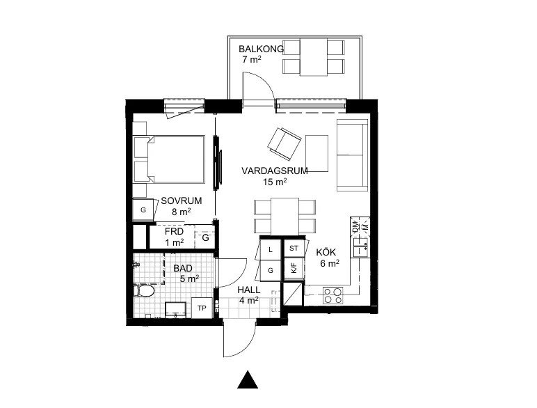 Hyreslägenhet på Vallentuna i vallentuna