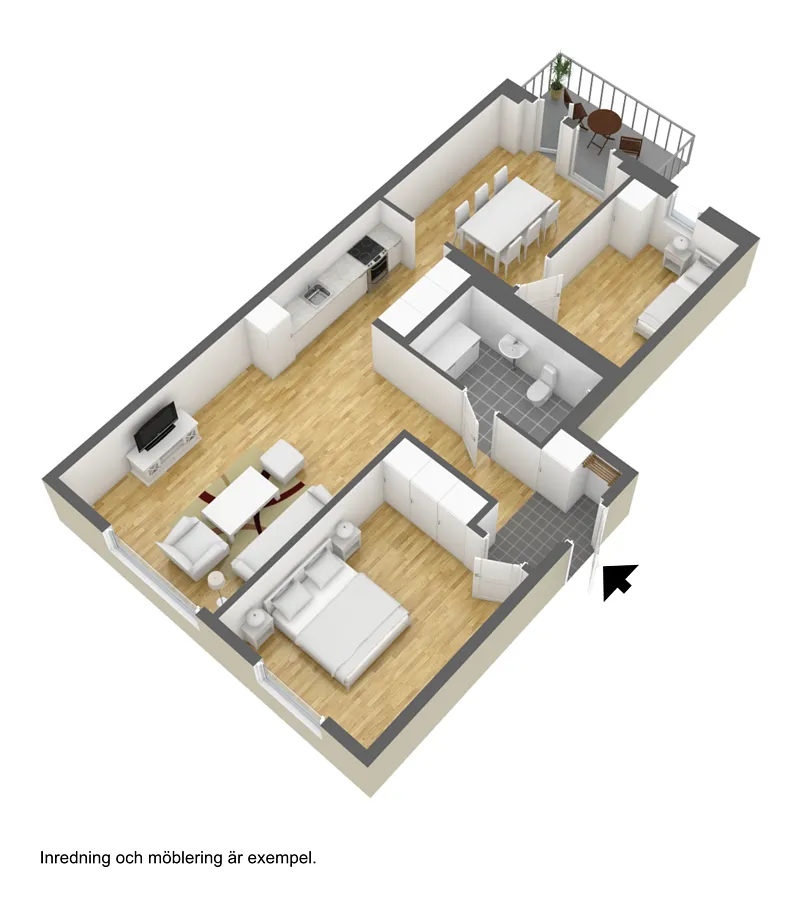 Hyreslägenhet på Malmö i malmo