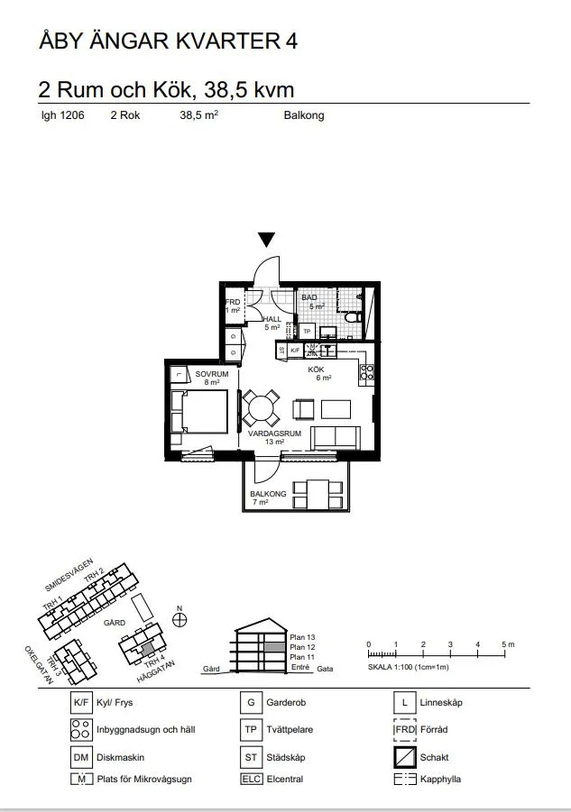 Hyreslägenhet på Vallentuna i vallentuna